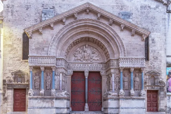 Framed Print : France, Provence, Arles. Saint-Trophime Church (formerly the cathedral of Arles completed in the 15th century) Framed Print : France, Provence, Arles. Saint-Trophime Church (formerly the cathedral of Arles completed in the 15th century)