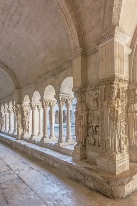 Framed Print : France, Provence, Arles. Saint Trophime Cloister (Cloitre Saint-Trophime) completed in the 13th century Framed Print : France, Provence, Arles. Saint Trophime Cloister (Cloitre Saint-Trophime) completed in the 13th century