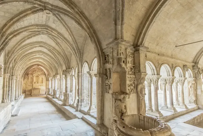 Framed Print : France, Provence, Arles. Saint Trophime Cloister (Cloitre Saint-Trophime) completed in the 13th century Framed Print : France, Provence, Arles. Saint Trophime Cloister (Cloitre Saint-Trophime) completed in the 13th century