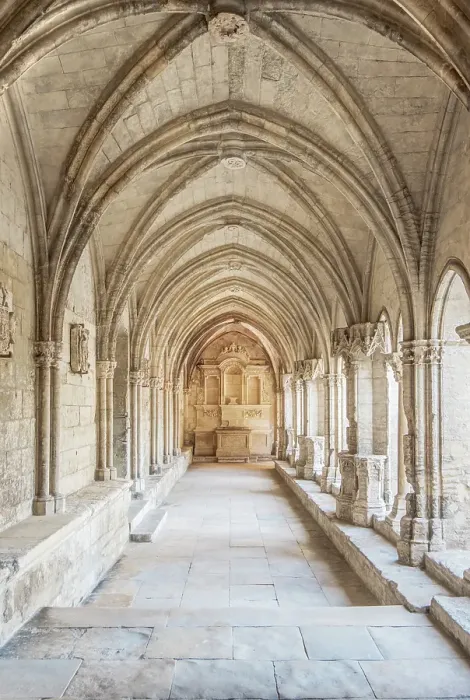 Framed Print : France, Provence, Arles. Saint Trophime Cloister (Cloitre Saint-Trophime) completed in the 13th century
