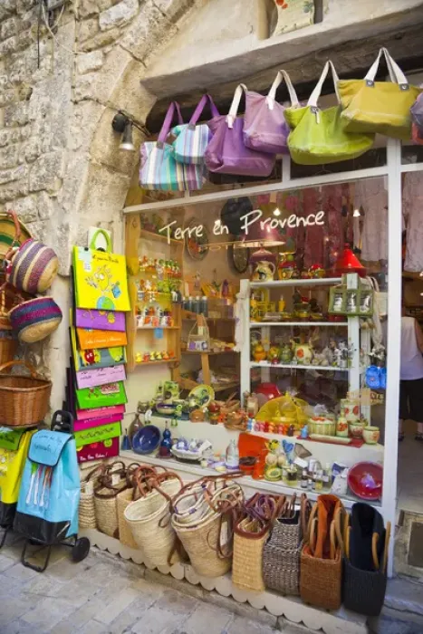 Framed Print : France, Provence, Vence. Outside of souvenir shop. Credit as: Fred Lord  /  Jaynes