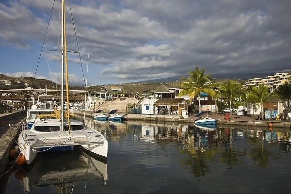 France, Reunion Island, St-Gilles-Les-Bains, Port de Plaisance marina