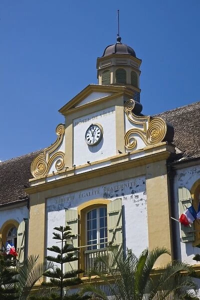 France, Reunion Island, St-Pierre, Hotel de Ville, town hall
