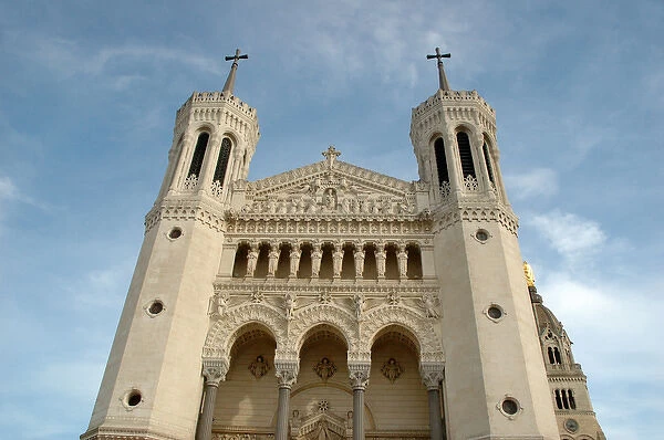 03. France, Rhone-Alps, Lyon, Basilique Notre-Dame de Fourviere