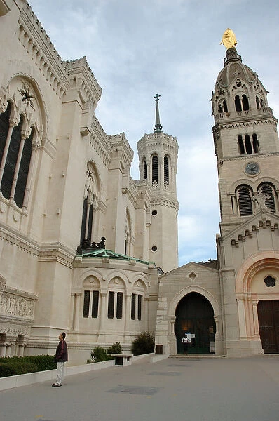 03. France, Rhone-Alps, Lyon, Basilique Notre-Dame de Fourviere (Editorial Usage Only)