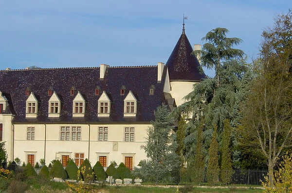 03. France, Rhone River, chateau near Vienne
