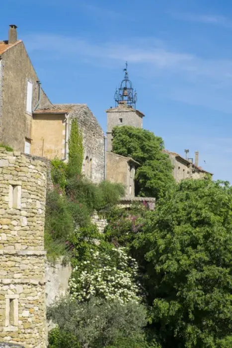 Framed Print : France, Southern France, Provence, Luberon, Menerbes
