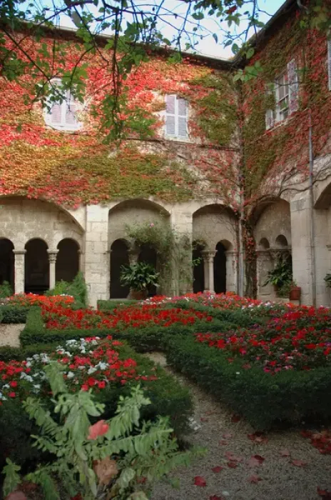 Framed Print : 03. France, St. Remy de Provence, cloisters at St.-Paul-de-Mausole monastery Framed Print : 03. France, St. Remy de Provence, cloisters at St.-Paul-de-Mausole monastery