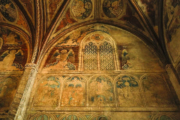 France, Toulouse. Church of the Jacobins side chapel
