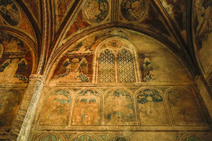 Framed Print : France, Toulouse. Church of the Jacobins side chapel