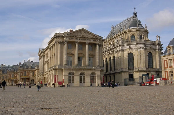 03. France, Versailles front courtyard (Editorial Usage Only)