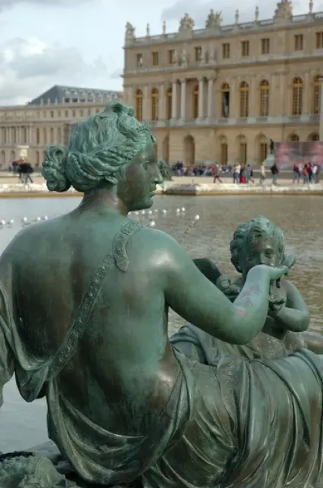 Framed Print : 03. France, Versailles, back view from Water Parterre Framed Print : 03. France, Versailles, back view from Water Parterre