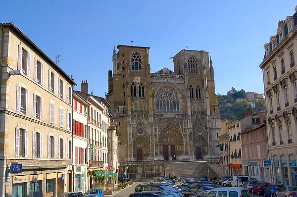 03. France, Vienne, front of St. Maurice Cathedral
