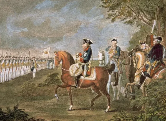 Framed Print : Frederick II the Great (1712-1786). King of Prussia (1740-1786)