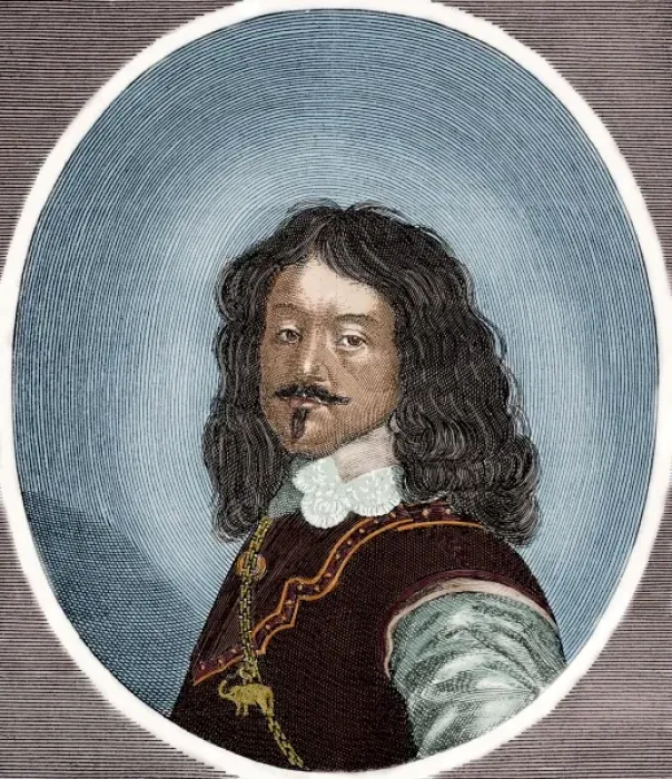 Framed Print : Frederick III (1609-1670). King of Denmark and Norway from 1648 until his death. Colored engraving Framed Print : Frederick III (1609-1670). King of Denmark and Norway from 1648 until his death. Colored engraving