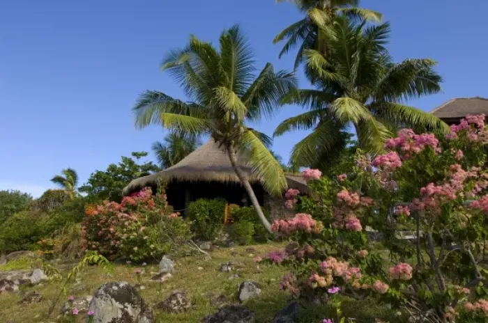 Framed Print : Fregate Island Resort