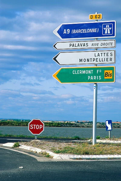 French highway signs. french, france, francaise, francais, europe, european