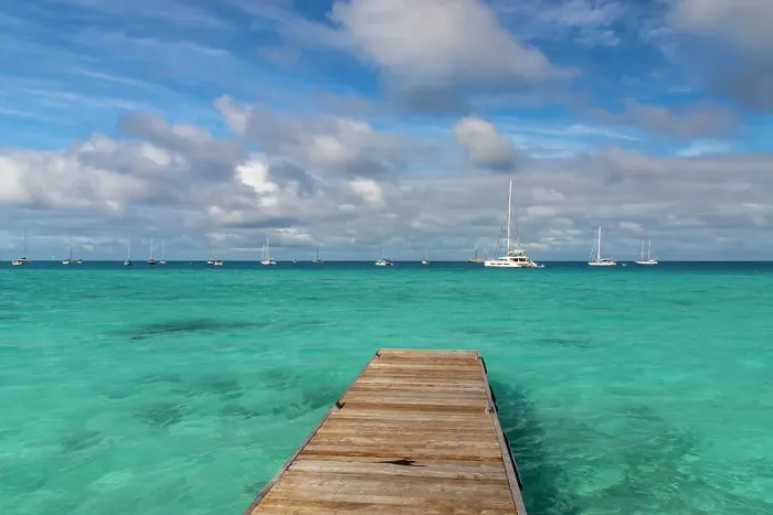 Framed Print : French Polynesia, Rangiroa Atoll. Pier walkway and moored sailboats. ©Cathy & Gordon Illg / Jaynes Gallery / DanitaDelimont.com Framed Print : French Polynesia, Rangiroa Atoll. Pier walkway and moored sailboats. ©Cathy & Gordon Illg / Jaynes Gallery / DanitaDelimont.com