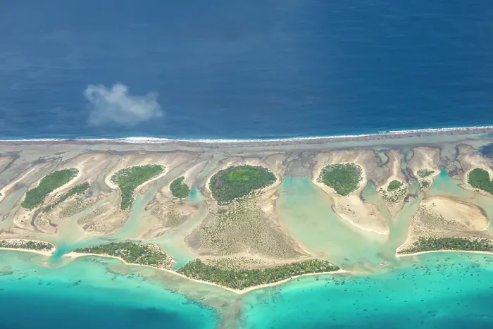 Framed Print : French Polynesia, Tikehau Atoll. Aerial of the atoll. ©Cathy & Gordon Illg / Jaynes Gallery / DanitaDelimont.com Framed Print : French Polynesia, Tikehau Atoll. Aerial of the atoll. ©Cathy & Gordon Illg / Jaynes Gallery / DanitaDelimont.com