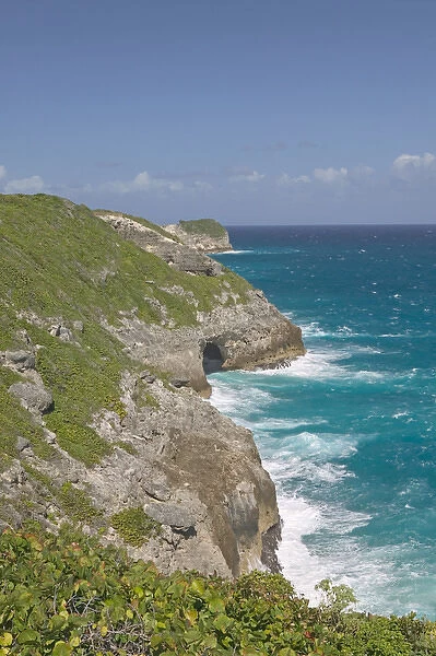 FRENCH WEST INDIES (FWI)-Guadaloupe-Marie-Galante Island-GUEULE GRAND GOUFFRE
