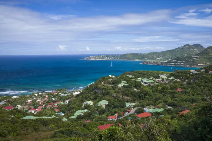 Framed Print : French West Indies, St-Barthelemy. Anse des Cayes Framed Print : French West Indies, St-Barthelemy. Anse des Cayes