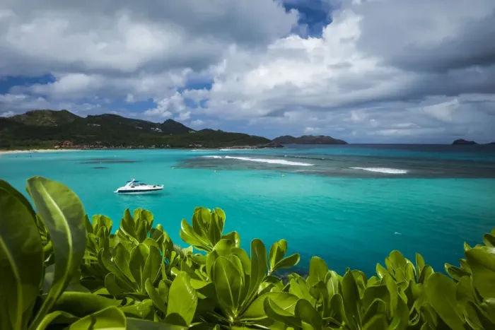 Framed Print : French West Indies, St-Barthelemy. Baie de Saint Jean Framed Print : French West Indies, St-Barthelemy. Baie de Saint Jean