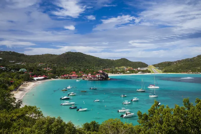 Framed Print : French West Indies, St-Barthelemy. Baie de Saint Jean Framed Print : French West Indies, St-Barthelemy. Baie de Saint Jean
