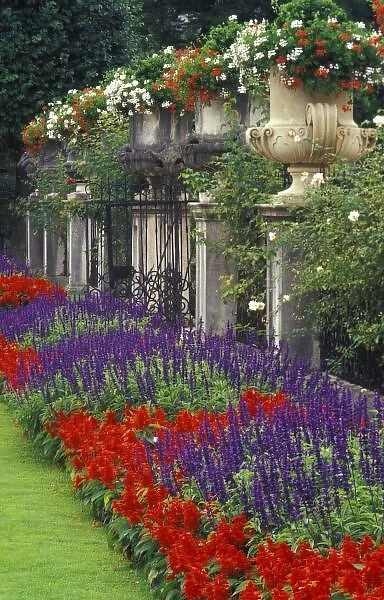 Garden at Mirabell Palace, Salzburg, Austria