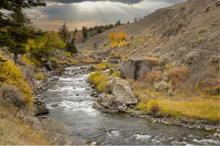 Framed Print : Gardiner River, Yellowstone National Park, Wyoming Framed Print : Gardiner River, Yellowstone National Park, Wyoming