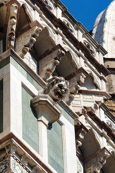 Gargoyle, Detail of the roof of the Cathedral of Santa Maria del Fiore or Duomo di Firenze