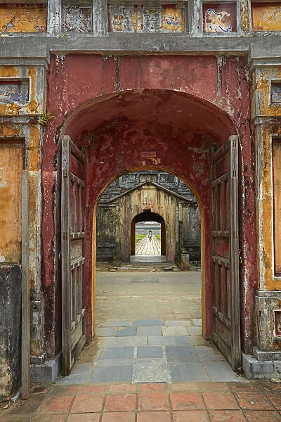 Gateways, Dien Tho Palace, Historic Hue Citadel (Imperial City), Hue, North Central Coast