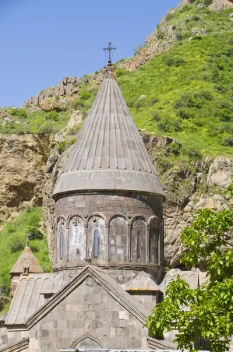 Framed Print : Geghard Monastery, UNESCO World Heritage Site, Armenia