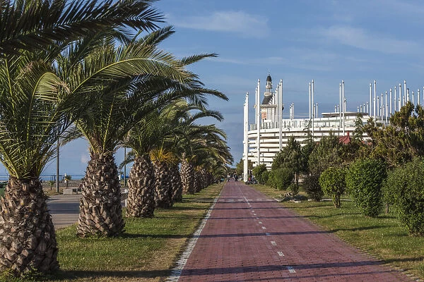 Georgia, Batumi Boulevard and seaside promenade