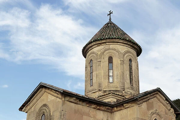 Georgia, Kutaisi. The main tower of Gelati Monastery