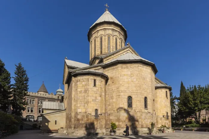 Framed Print : Georgia, Tbilisi. Old Town, Cathedral exterior Framed Print : Georgia, Tbilisi. Old Town, Cathedral exterior