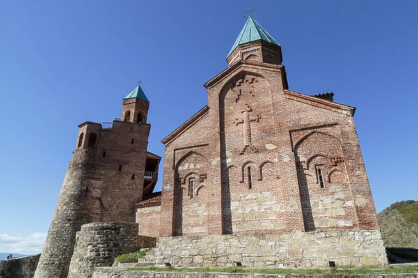 Georgia, Telavi. Gremi Monastery and the surrounding buildings