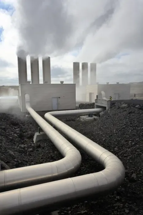 Framed Print : Geothermal Plant, Iceland
