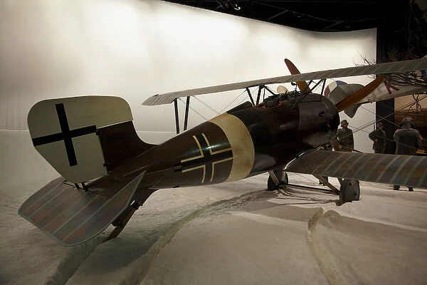 German Siemens Schukert D. IV biplane, Omaka Aviation Heritage Centre, Blenheim, Marlborough