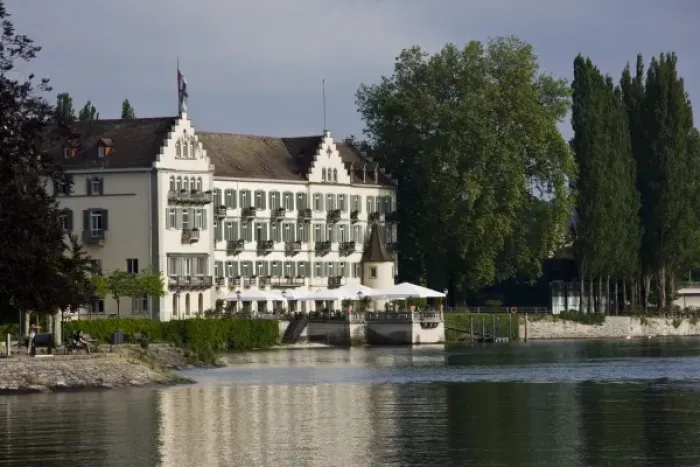 Framed Print : Germany, Baden-Wurttemberg, Lake Constance Area, Konstanz. Lakeside Restaurant, Stadtgarten park Framed Print : Germany, Baden-Wurttemberg, Lake Constance Area, Konstanz. Lakeside Restaurant, Stadtgarten park