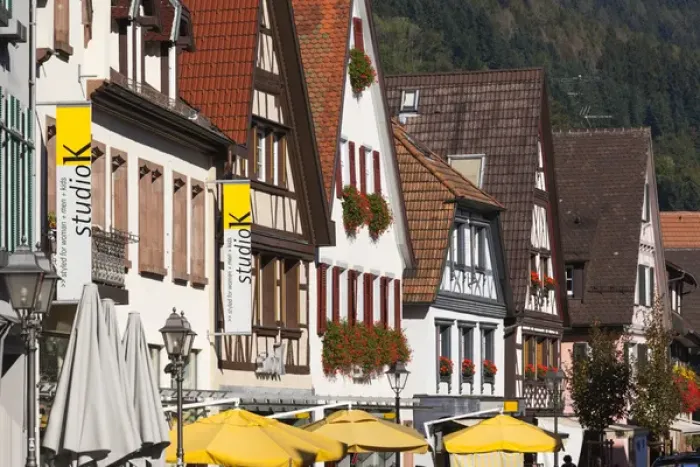 Framed Print : Germany, Baden-Wurttemburg, Black Forest, Haslach im Kinzigtal, traditional building Framed Print : Germany, Baden-Wurttemburg, Black Forest, Haslach im Kinzigtal, traditional building