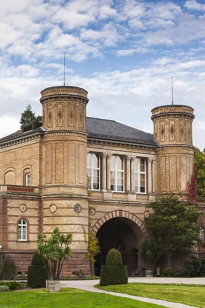 Germany, Baden-Wurttemburg, Karlsruhe, Botanical Gardens, Orangerie building