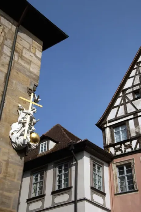 Framed Print : Germany, Bamberg. Historic apothecary, oldest pharmacy in Bamberg Framed Print : Germany, Bamberg. Historic apothecary, oldest pharmacy in Bamberg