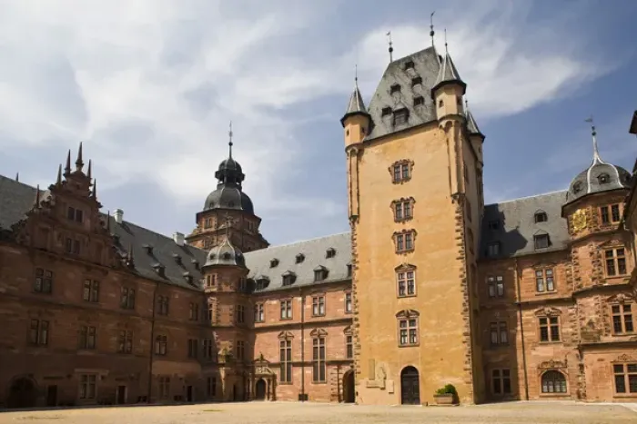 Framed Print : GERMANY, Bavaria, Bayern, Aschaffenburg. Schloss Johannisburg castle Framed Print : GERMANY, Bavaria, Bayern, Aschaffenburg. Schloss Johannisburg castle