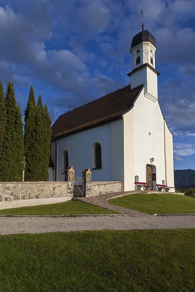 Germany, Bavaria, Berghof, St. Peterkirche chapel