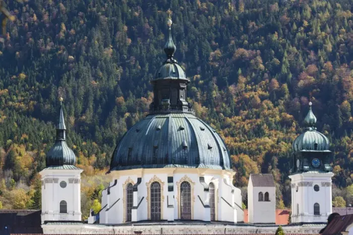 Framed Print : Germany, Bavaria, Ettal, Kloster Ettal monastery, exterior Framed Print : Germany, Bavaria, Ettal, Kloster Ettal monastery, exterior