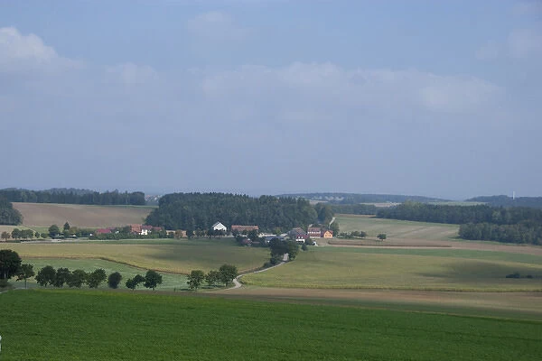 Germany, Bavaria. Franconian countryside between Regensburg & Nuremberg