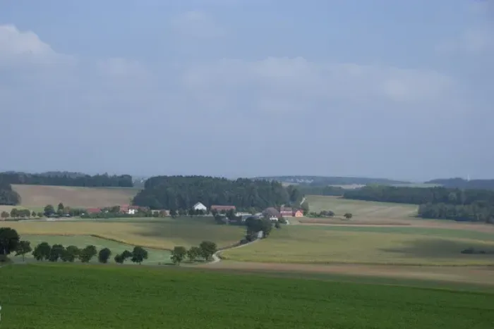 Framed Print : Germany, Bavaria. Franconian countryside between Regensburg & Nuremberg Framed Print : Germany, Bavaria. Franconian countryside between Regensburg & Nuremberg
