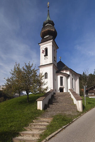 Germany, Bavaria, Maria Gern, Maria Gern village church