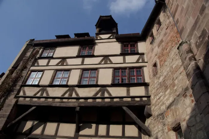 Framed Print : Germany, Bavaria, Nuremberg. Historic 11th century Imperial Castle (aka Kaiserburg) Framed Print : Germany, Bavaria, Nuremberg. Historic 11th century Imperial Castle (aka Kaiserburg)