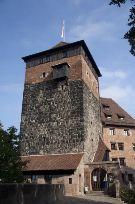 Framed Print : Germany, Bavaria, Nuremberg. Historic 11th century Imperial Castle (aka Kaiserburg) Framed Print : Germany, Bavaria, Nuremberg. Historic 11th century Imperial Castle (aka Kaiserburg)